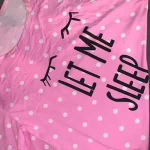 **SOLD** Brand new sleep shirt, never worn size xl